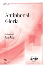 Antiphonal Gloria SATB choral sheet music cover Thumbnail